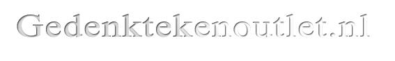 Gedenktekenenoutlet